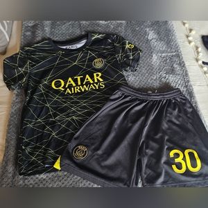 NWOT Youth Messi Dri-Fit Shorts / Top (Size S/M)